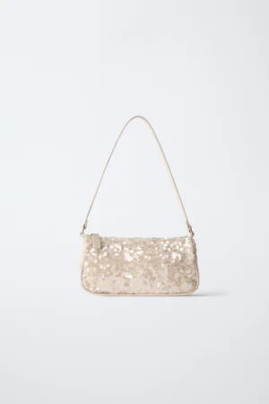 SAC ÉPAULETTE À PAILLETTES L